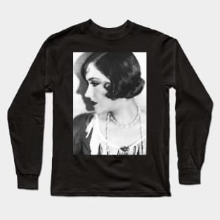 Silent Siren Gloria Swanson Long Sleeve T-Shirt